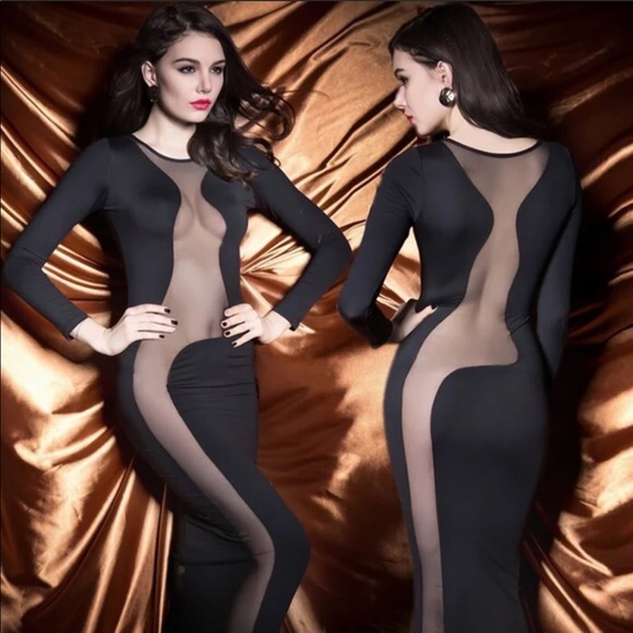 Dresses & Skirts - 🔥 Brand New Fearlessly Sexy Transparent Dress 🔥